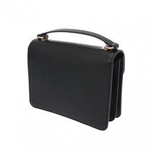 Gucci Chain Black Shoulder Leather GG Interlocking Bag